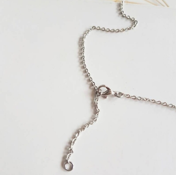 Birds on Branch Silver Necklace - Picture 3 of 4